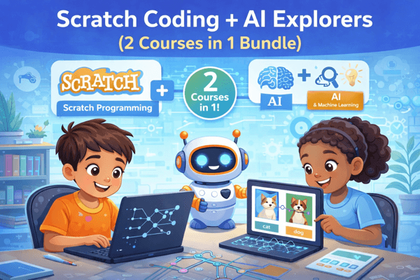 Scratch + AI Explorers (2-in-1 Bundle)